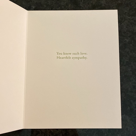 Compendium Positively Green Pet Sympathy Card and Envelope - Picture 3 of 4